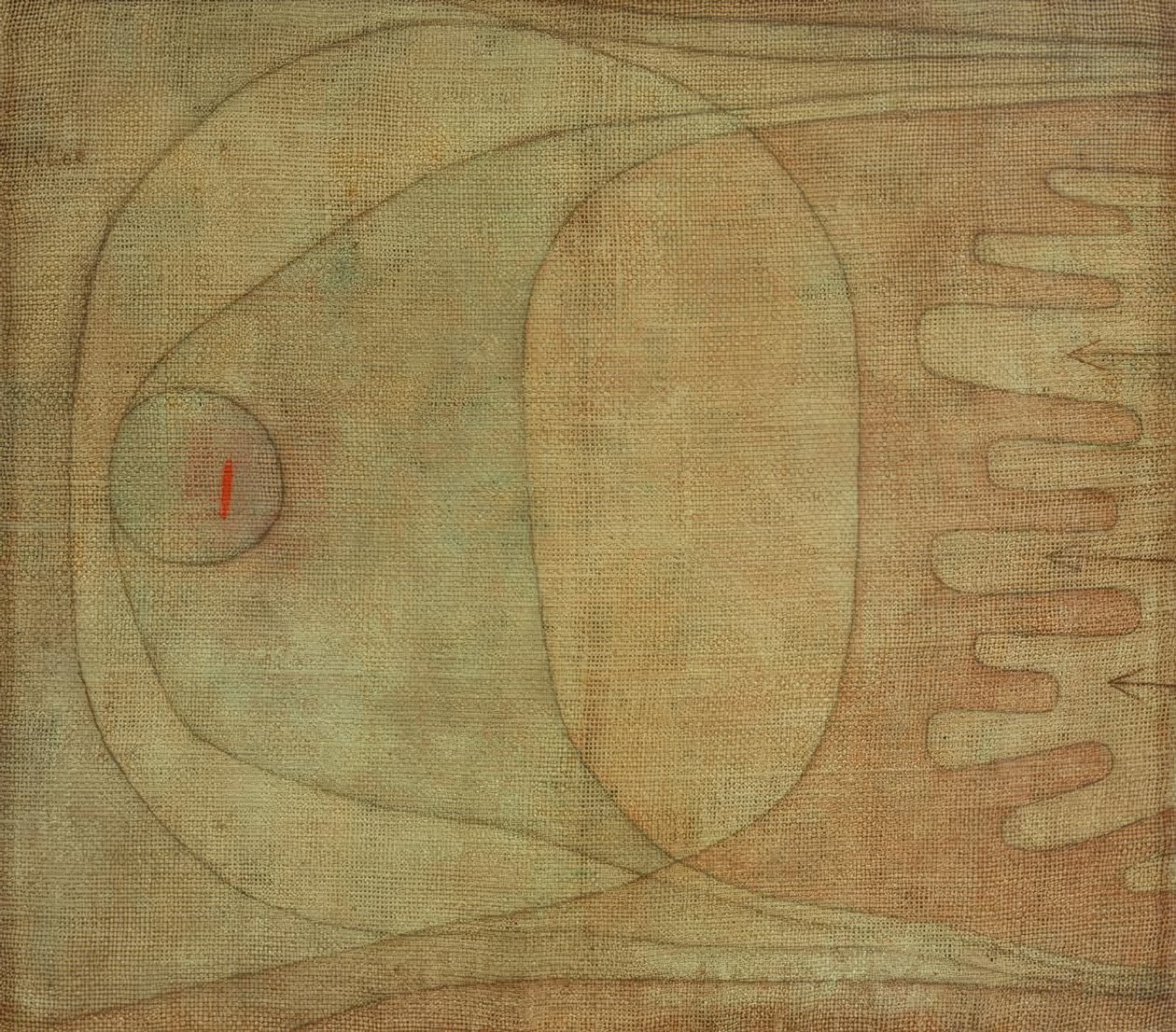 Fear by Paul Klee