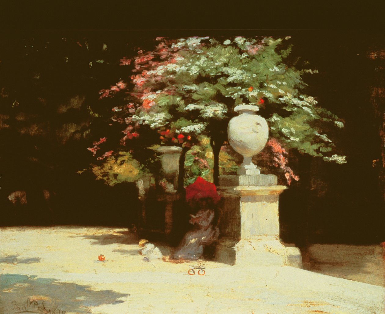 The Luxembourg Gardens by Paul Peel