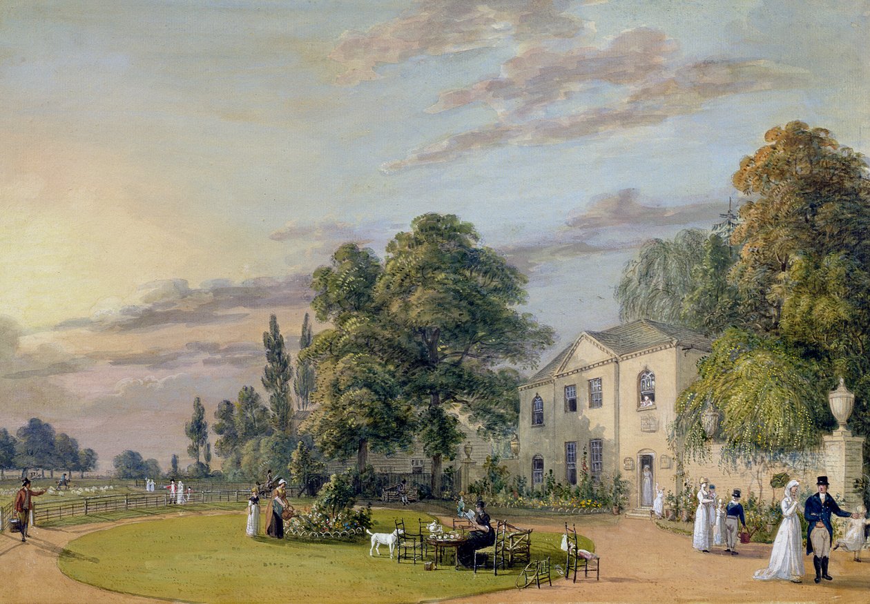 Tea at Englefield Green by Paul Sandby: Buy fine art prints