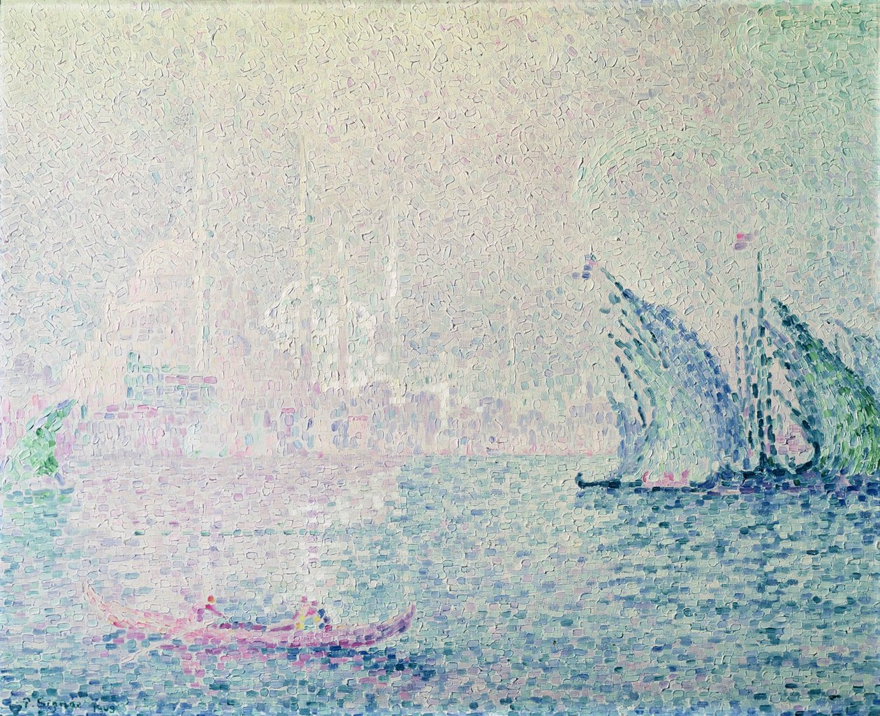 Constantinople, 1909 by Paul Signac