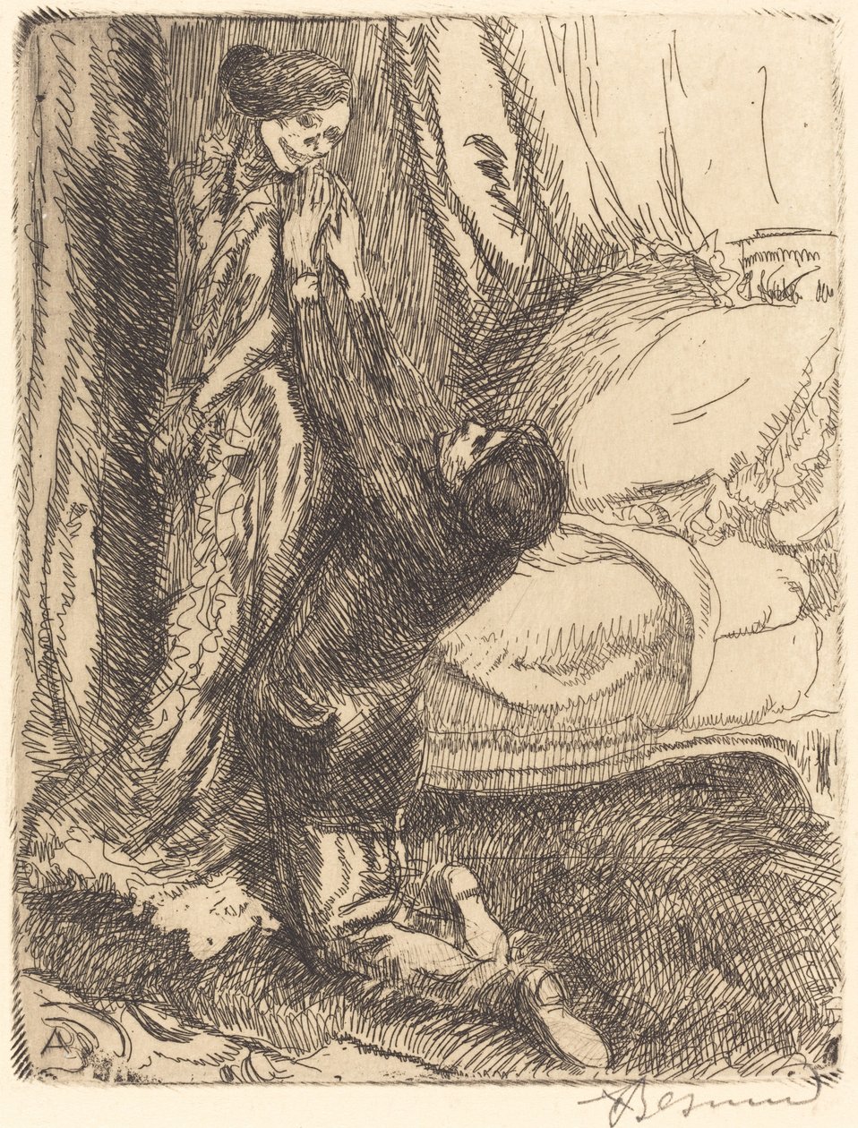 Coquette, 1900 by Paul Albert Besnard