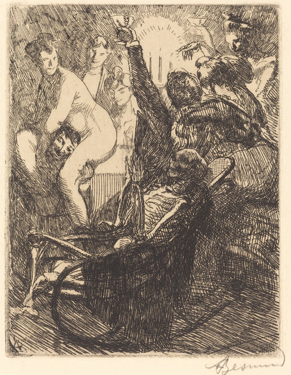 The Orgy by Paul Albert Besnard