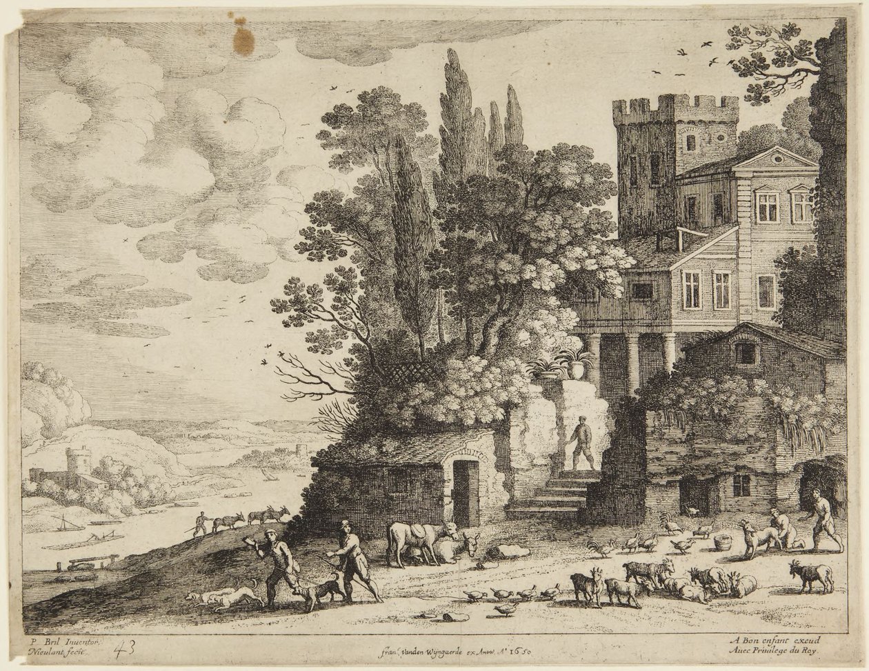 Goatherds by Paul Bril