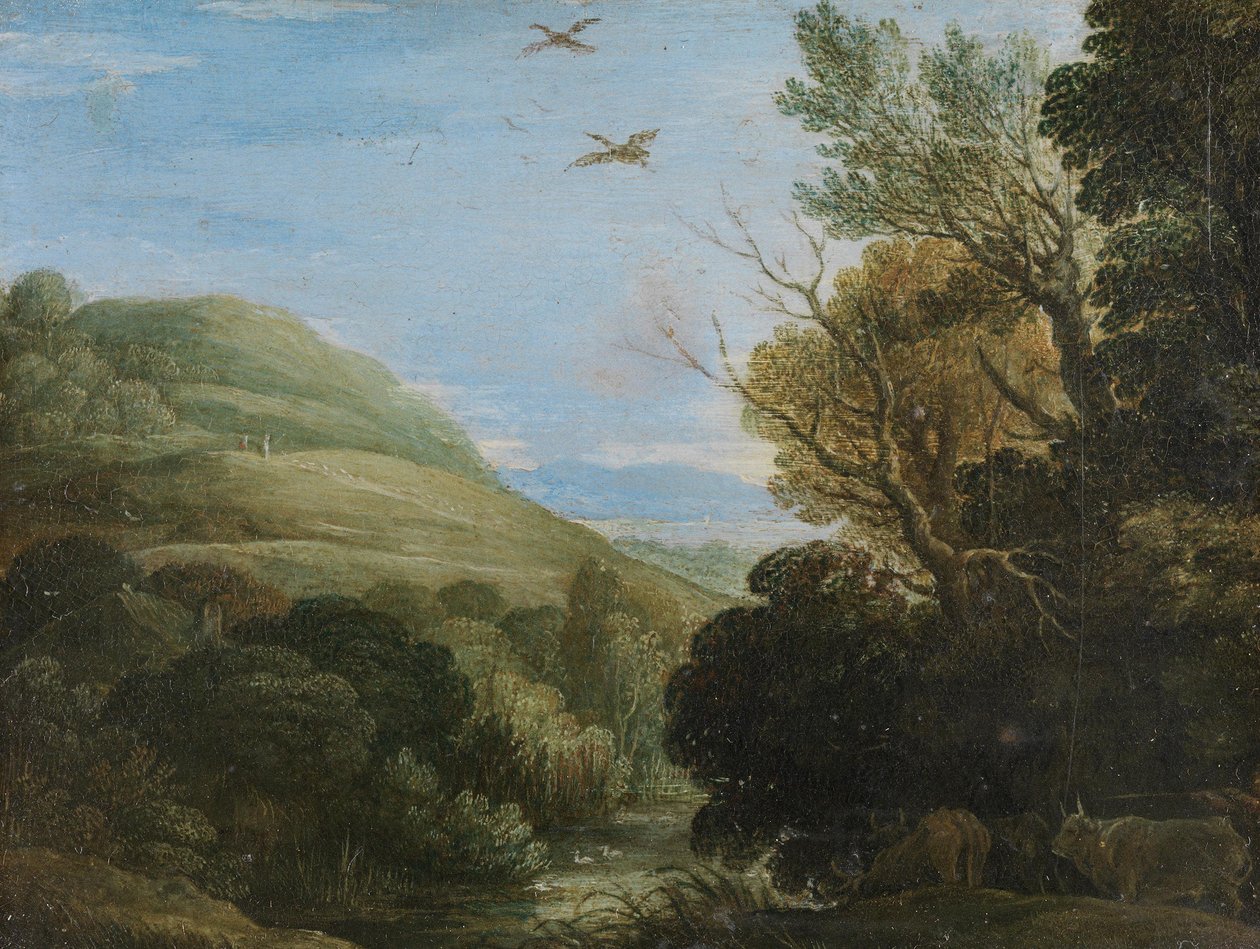 Hilly Landscape by Paul Bril