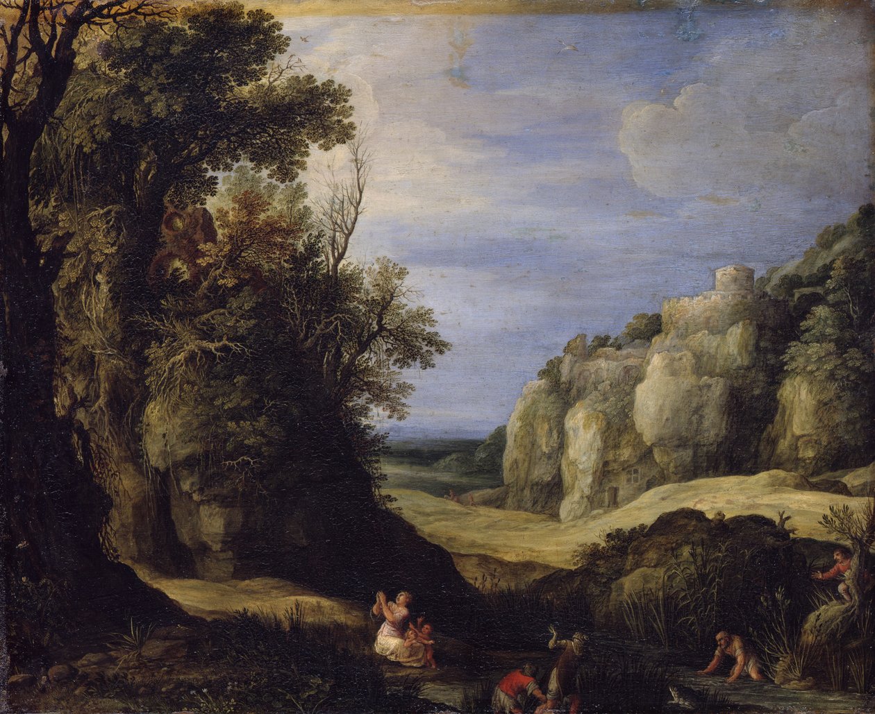 Landscape with Latona and the Lycian Peasants by Paul Bril