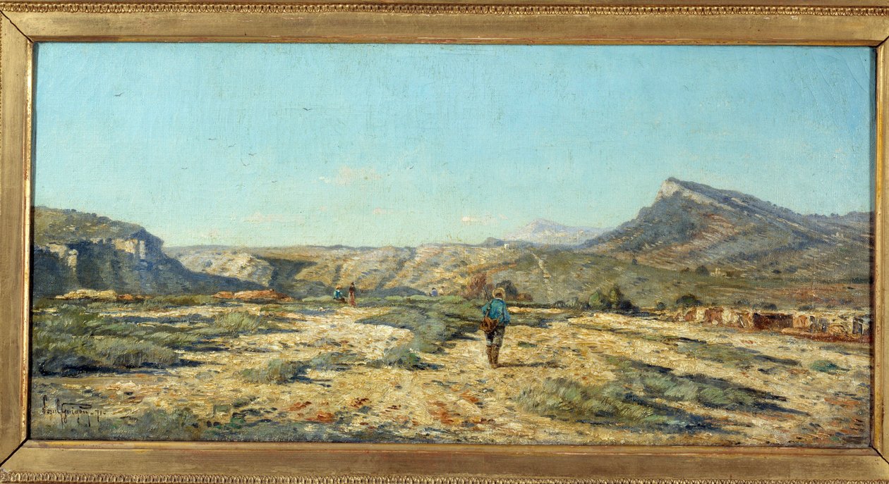 The Hills of Allauch, A Walker in a Landscape of Provence