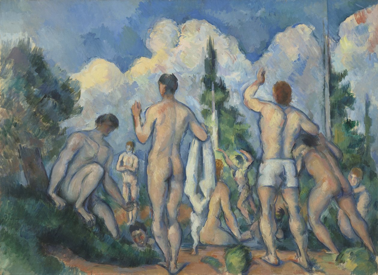 Bathers by Paul Cézanne