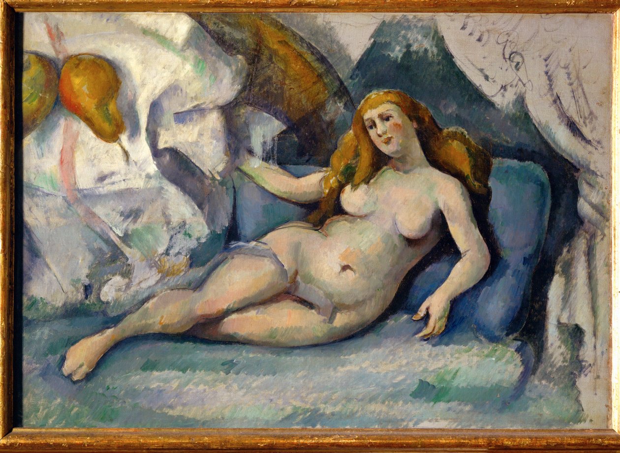 Nude Woman by Paul Cezanne