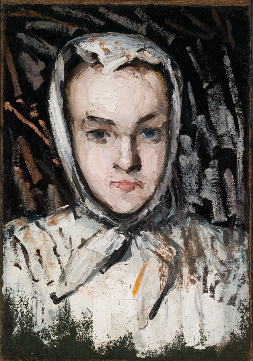 Marie Cézanne, the Artist’s Sister (recto), The Artist’s Mother (verso) by Paul Cézanne