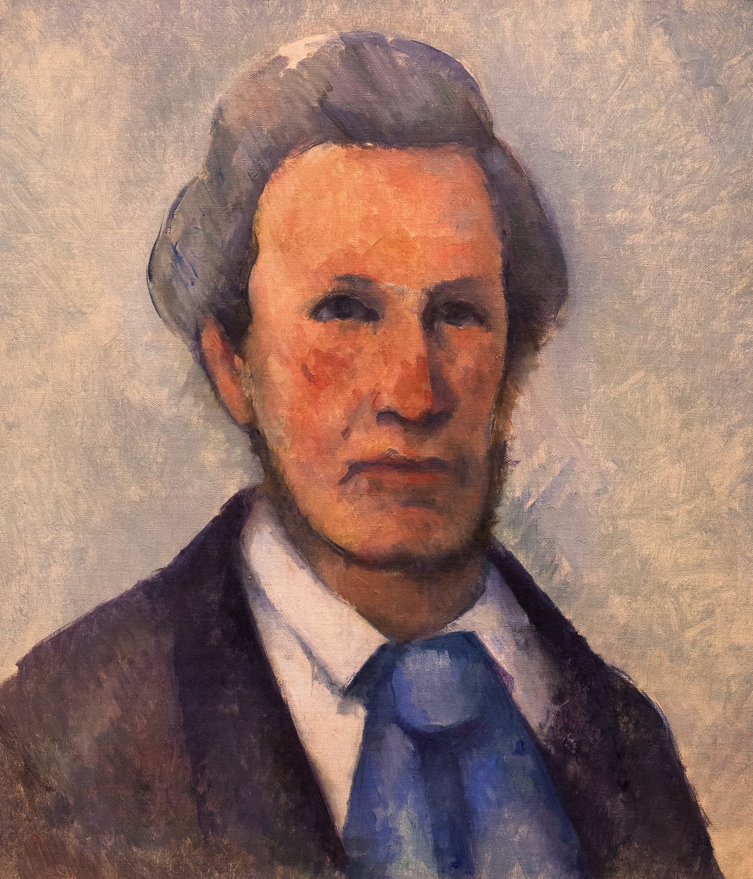 Portrait of Victor Chocquet by Paul Cezanne