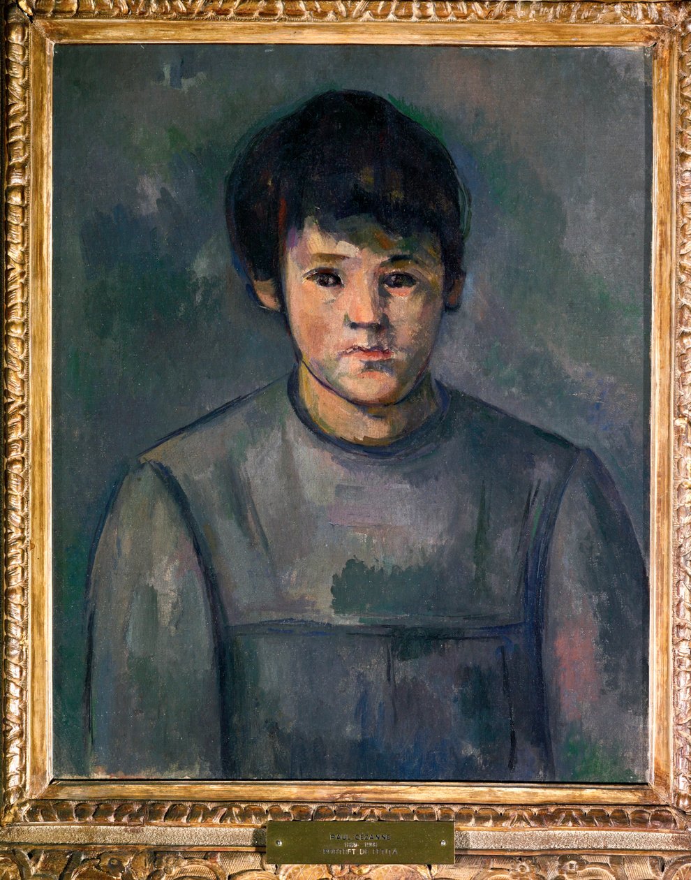 Portrait of a Girl by Paul Cezanne