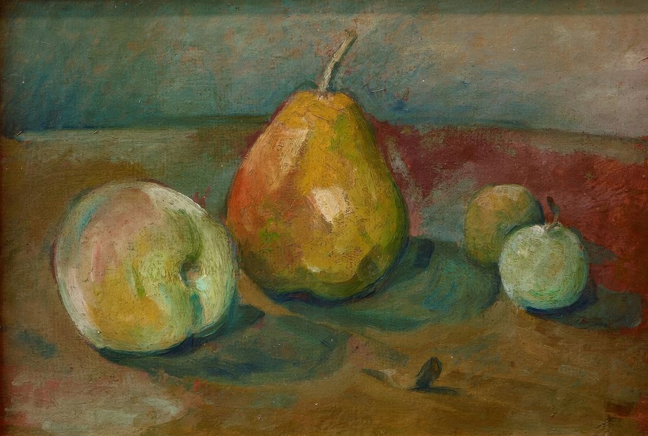 P. Cézanne, Still Life with Pears and  by Paul Cézanne