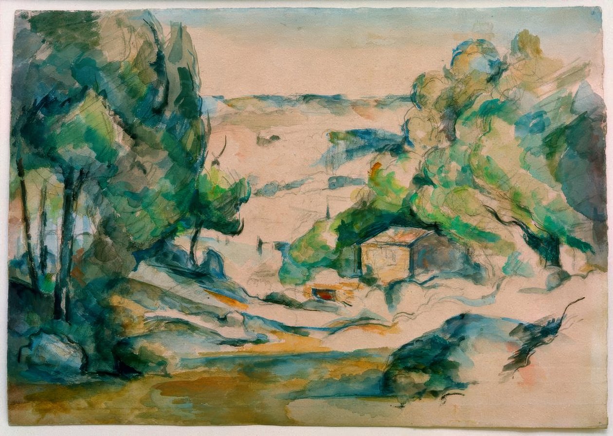Landscape in Provence by Paul Cézanne