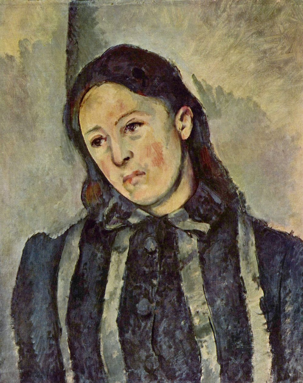 Portrait of Madame Cézanne by Paul Cézanne