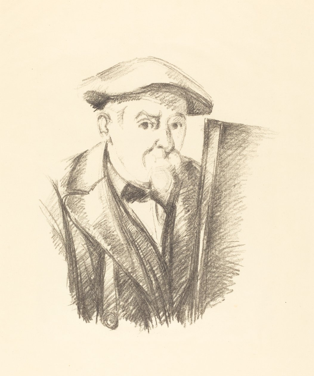 Self-Portrait, 1898 by Paul Cézanne