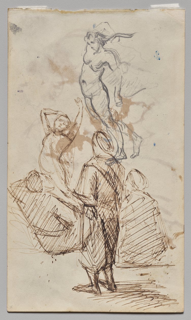 Sheet of Studies by Paul Cézanne