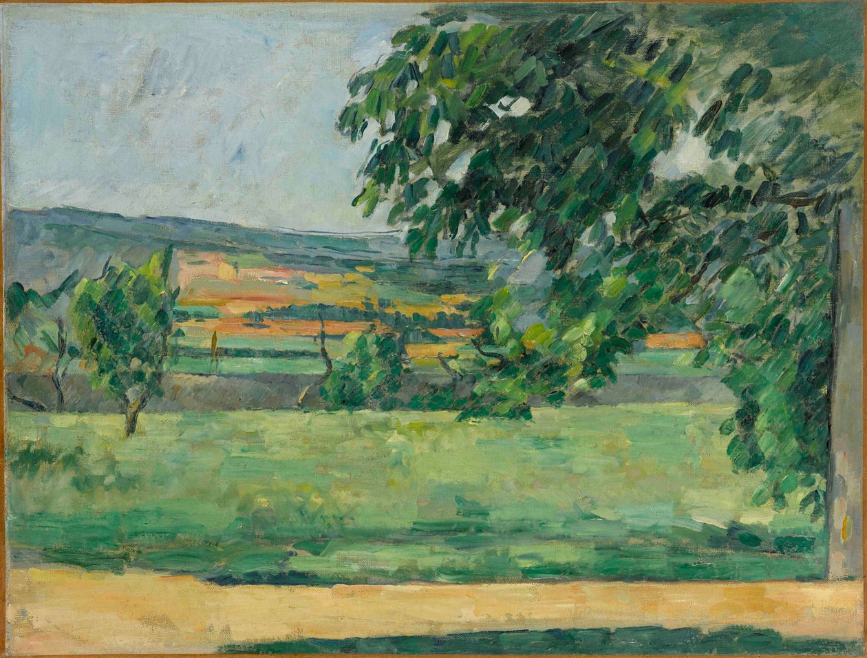 View of Jas de Bouffan, 1875-1876 by Paul Cézanne