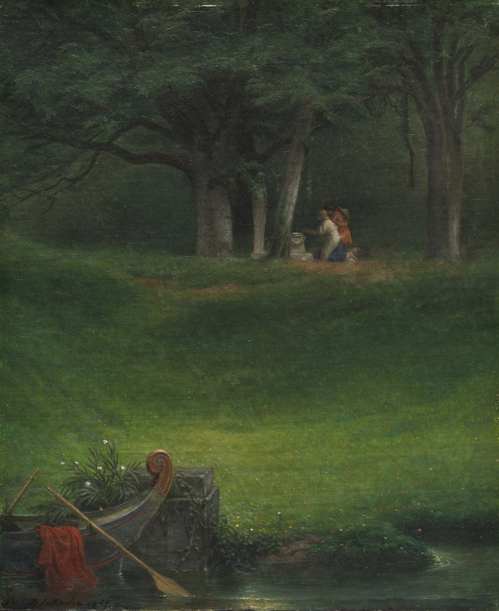 Offering to the God Pan, 1855 by Paul Delaroche