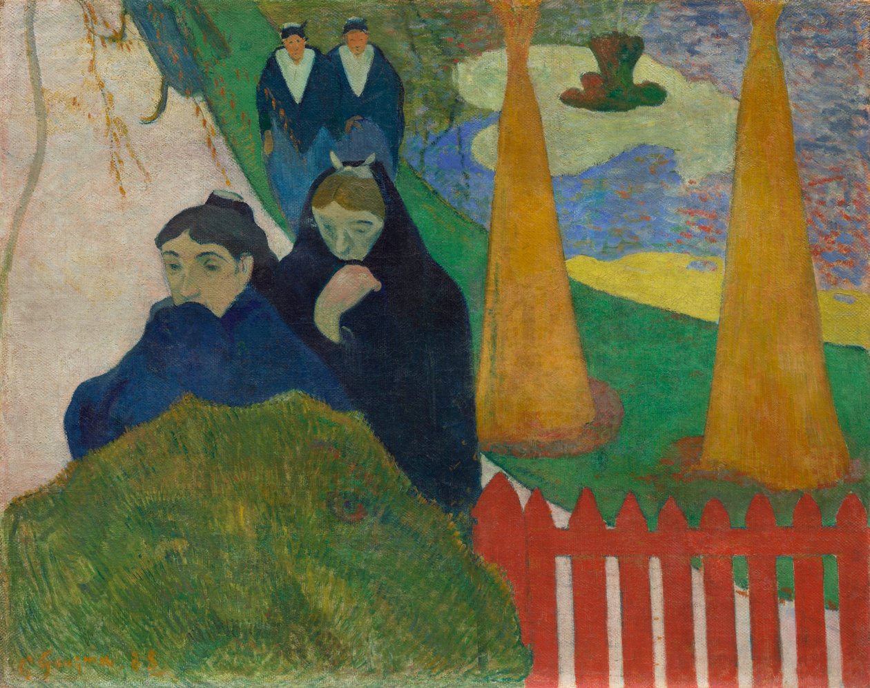 Women of Arles (Mistral) by Paul Gauguin
