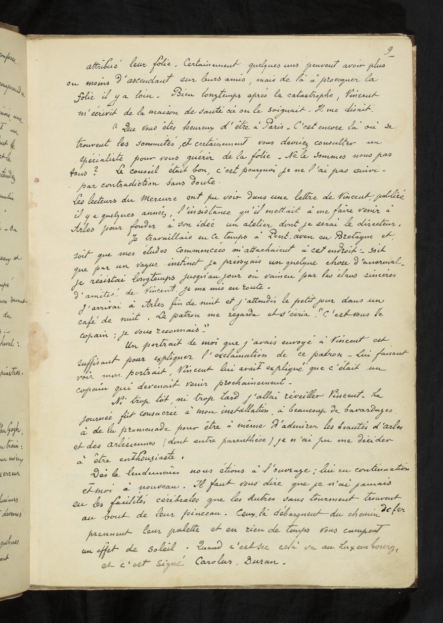 Before and After - Description of Gauguin