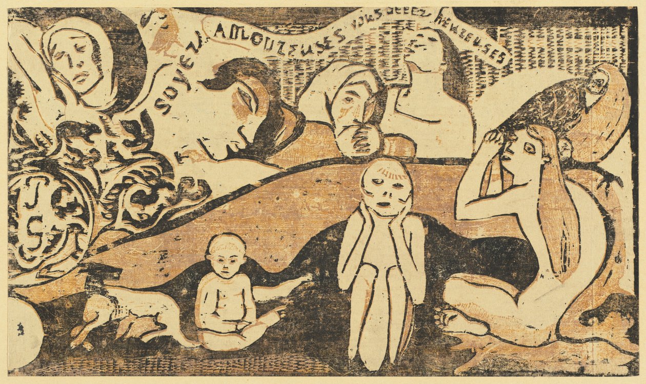 Be in Love and You will be Happy by Paul Gauguin