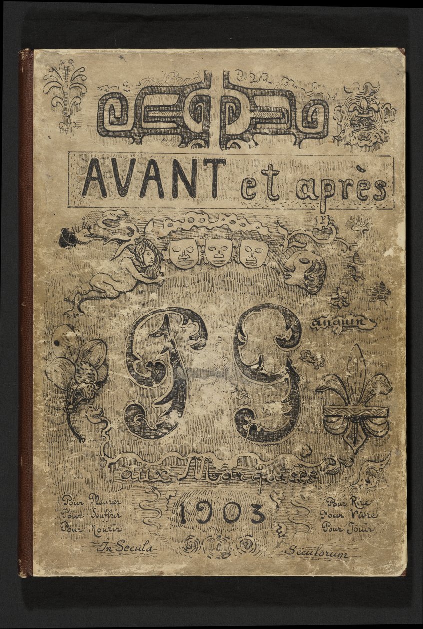 Front cover of Avant et après by Paul Gauguin