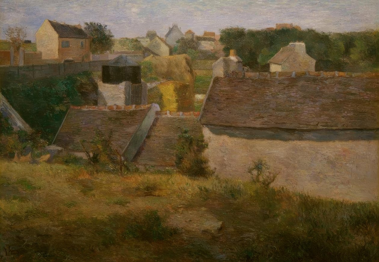Houses in Vaugirard by Paul Gauguin