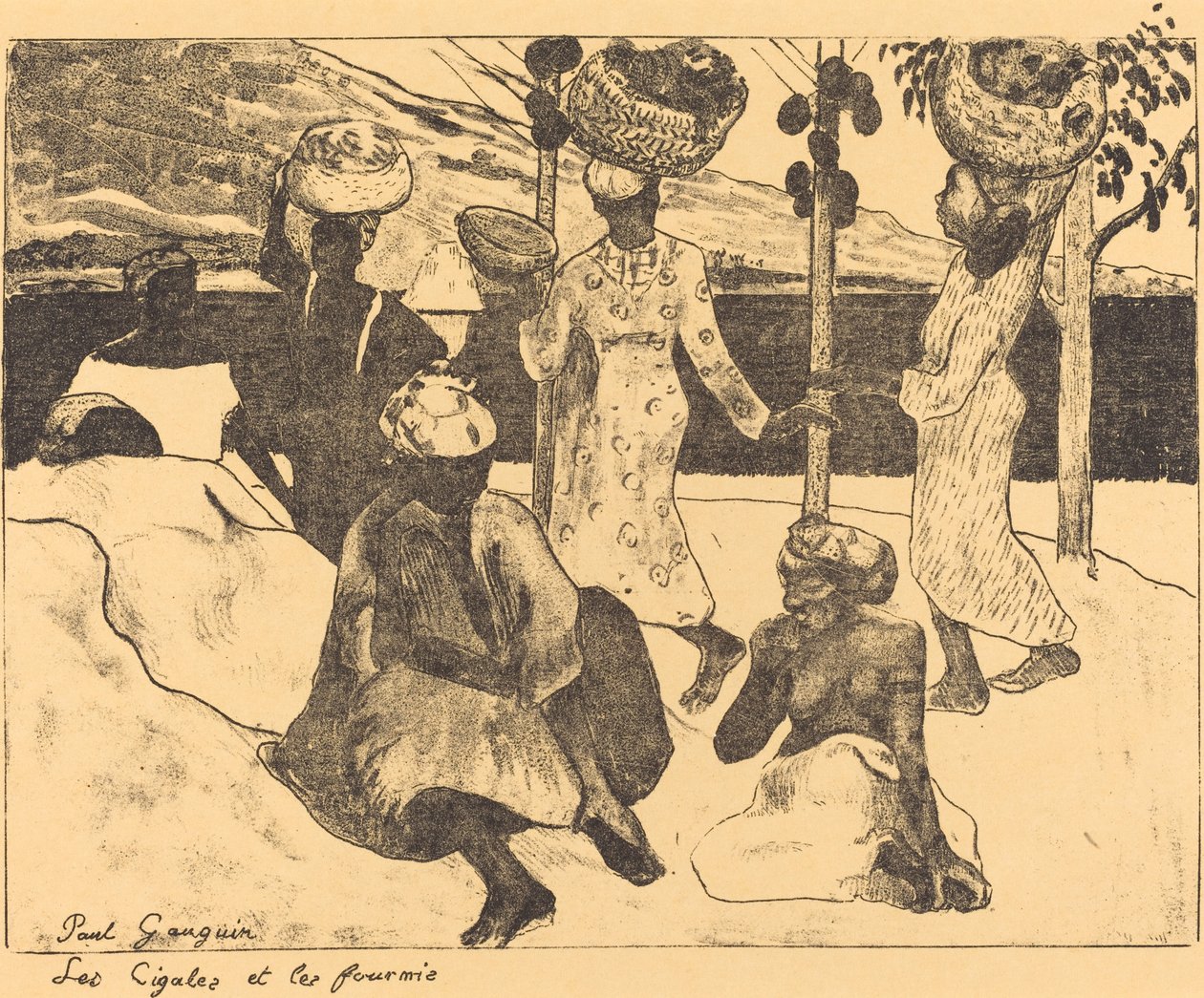 Locusts and Ants: A Memory of Martinique by Paul Gauguin
