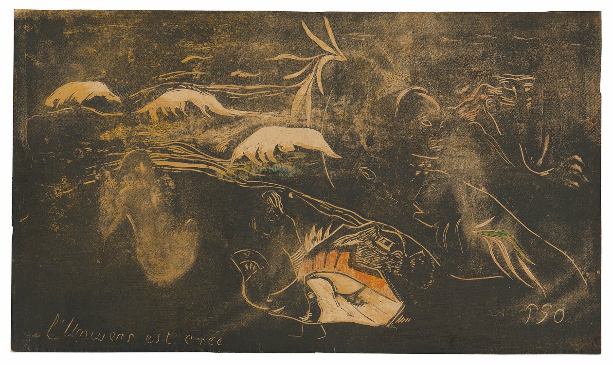 The Universe Is Being Created, from the Noa Noa Suite by Paul Gauguin