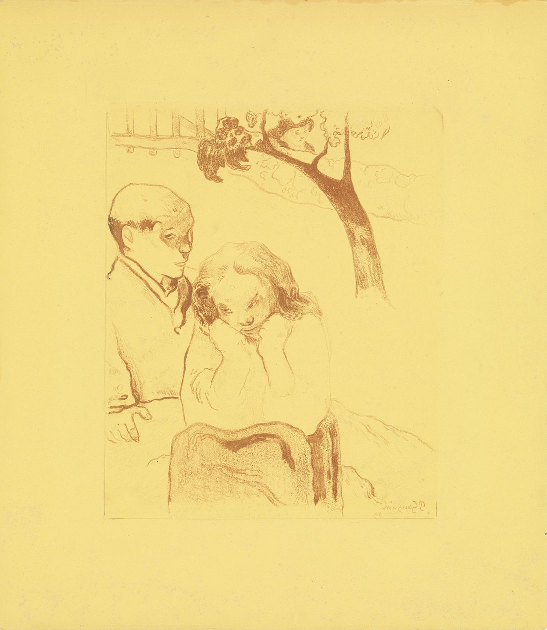 Human Miseries by Paul Gauguin