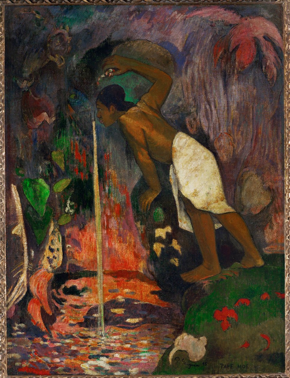 Pape Moe by Paul Gauguin