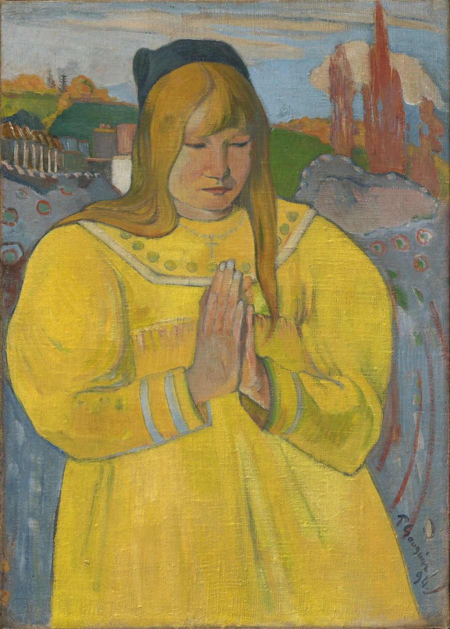 Young Christian Girl by Paul Gauguin