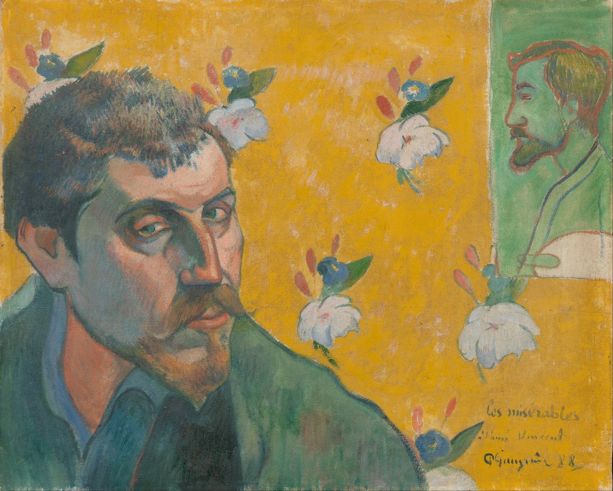 Self-portrait with Portrait of Bernard, 