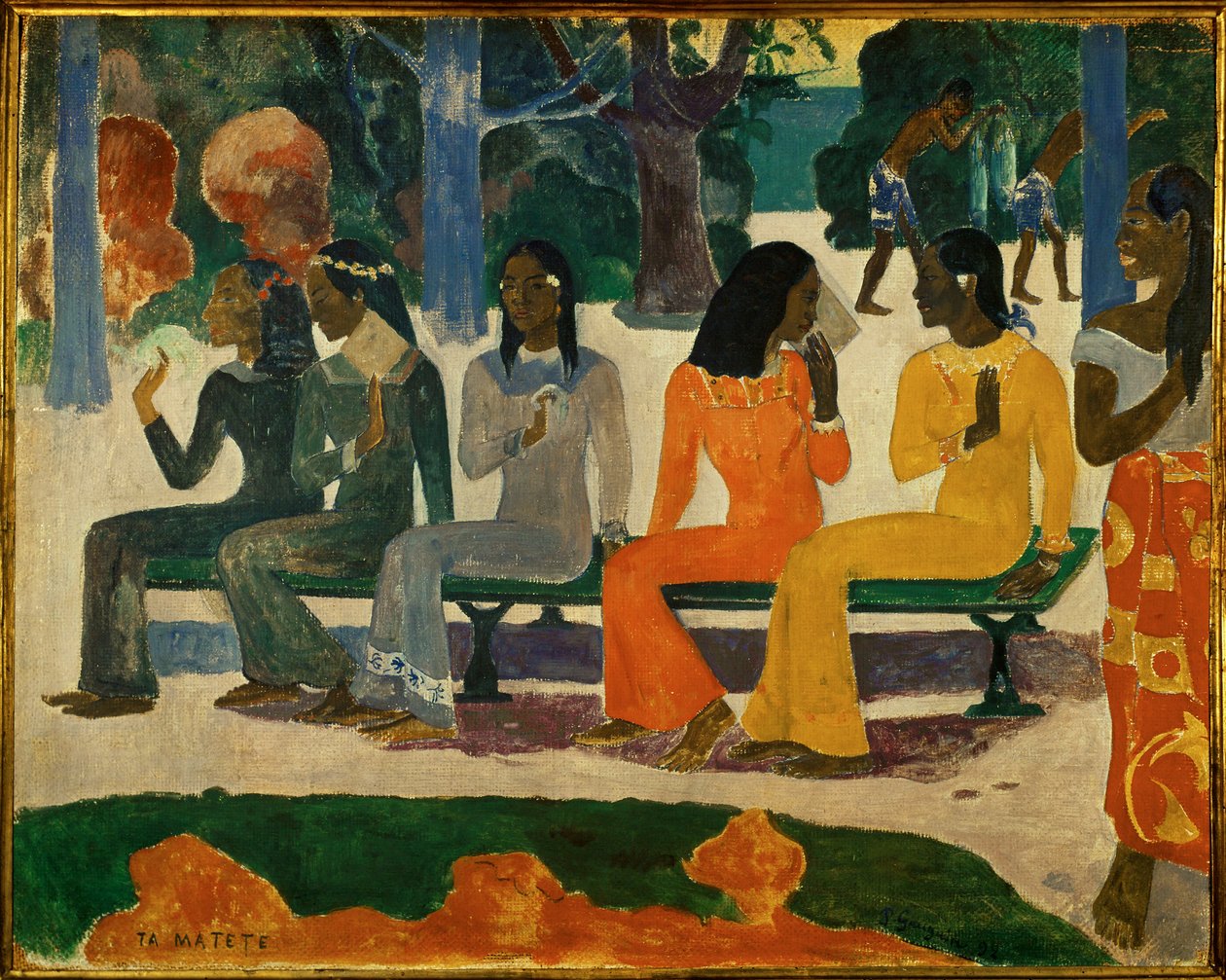 Ta Matete by Paul Gauguin