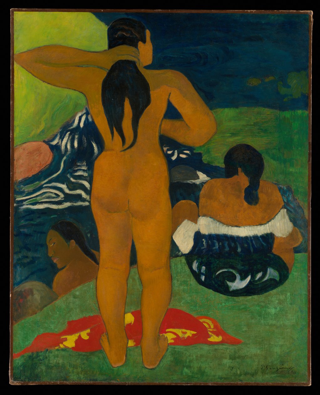 Tahitian Women Bathing by Paul Gauguin
