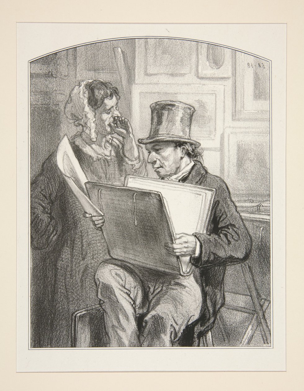 (Before the Letter) by Paul Gavarni