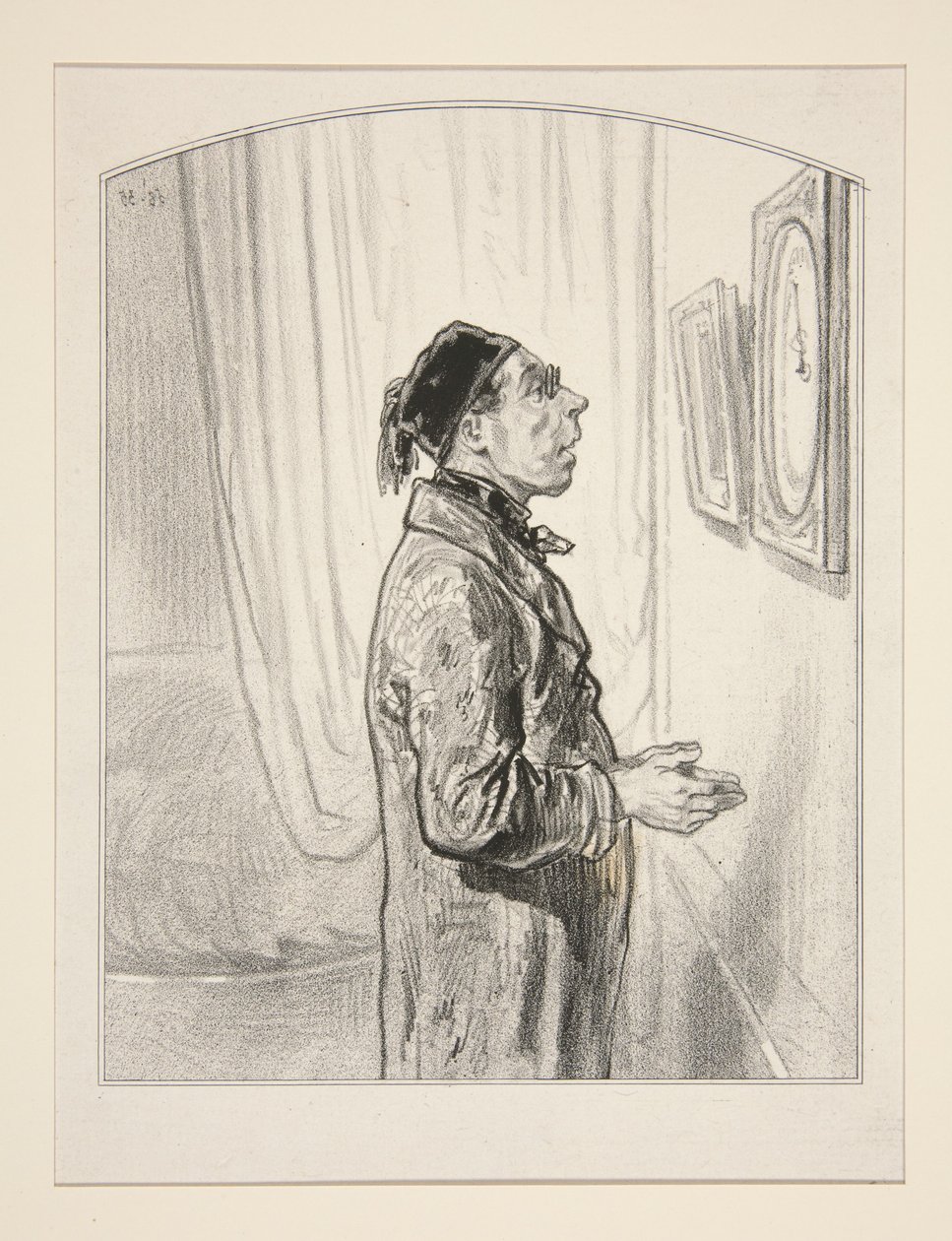 The Barometer by Paul Gavarni