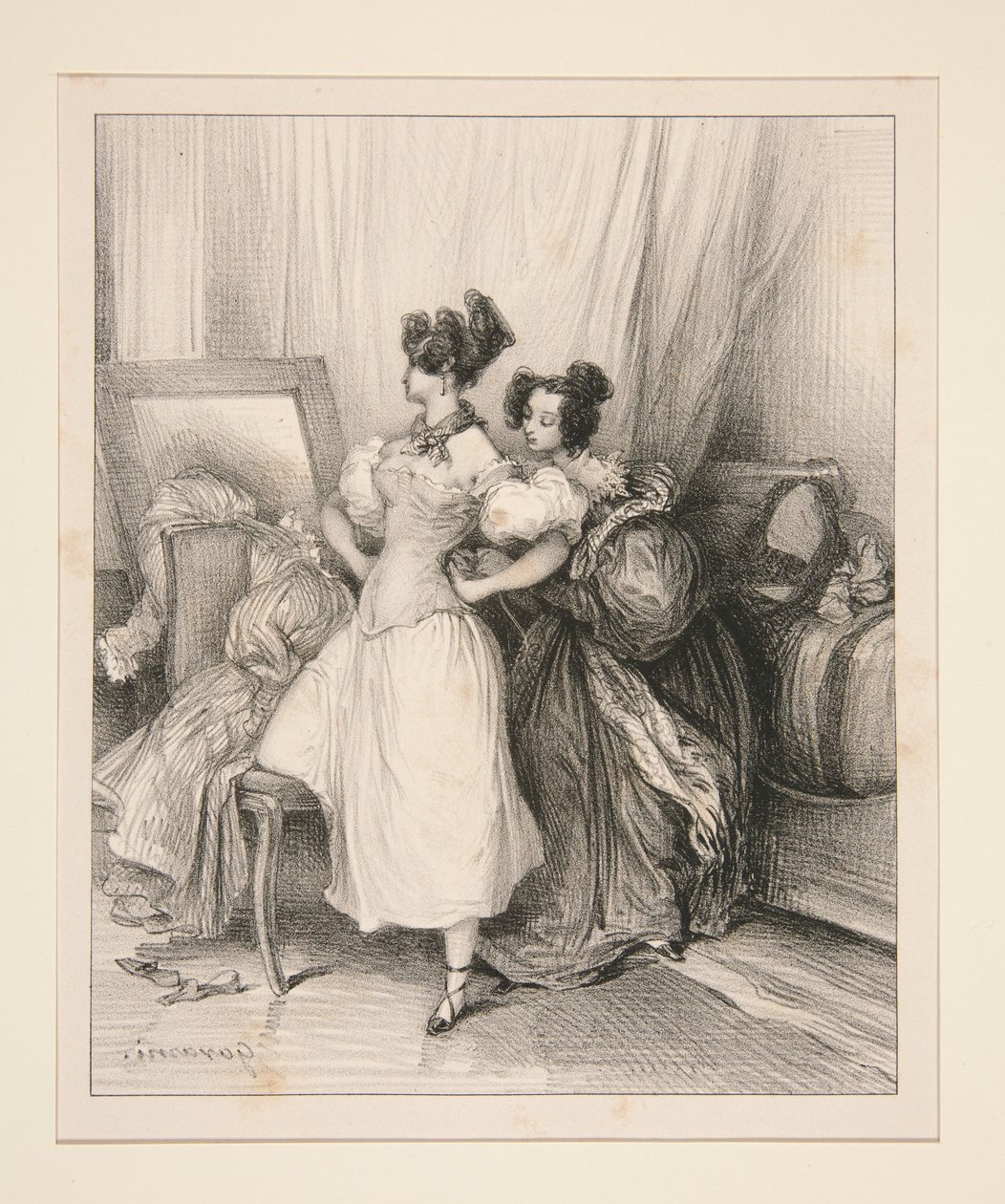 The Corset by Paul Gavarni