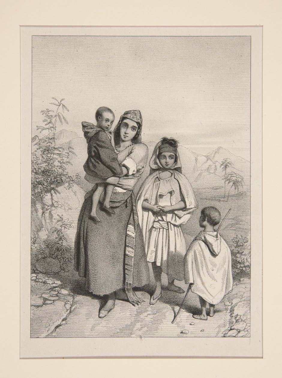 (MOROCCANS.) by Paul Gavarni