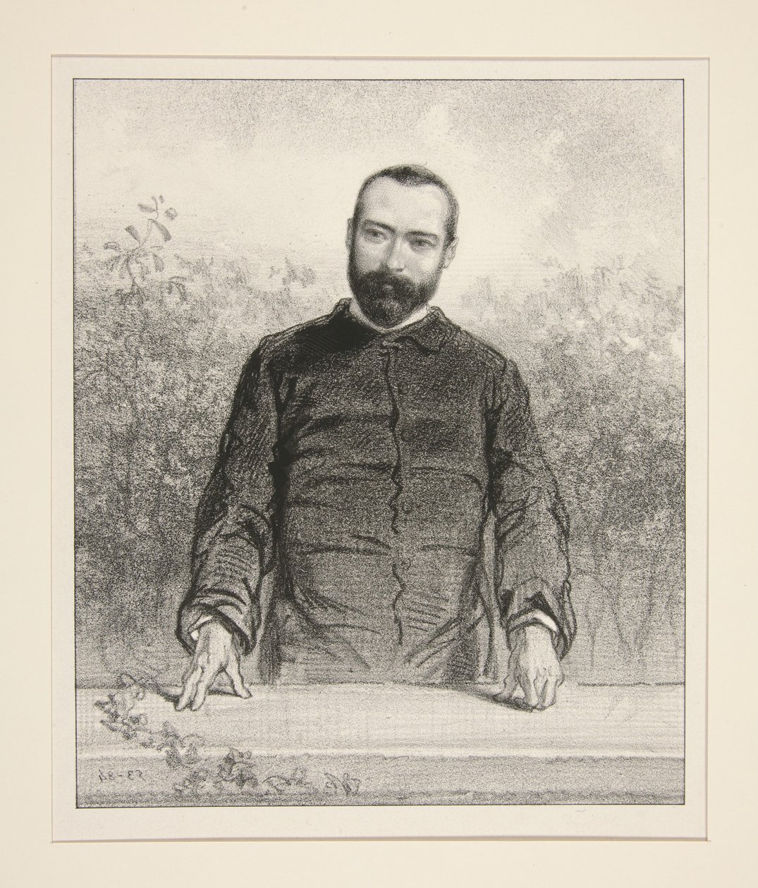 A. Karr by Paul Gavarni