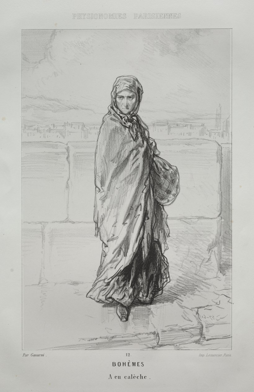 Bohemians by Paul Gavarni