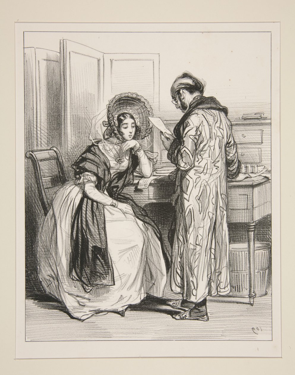 Bordereau by Paul Gavarni