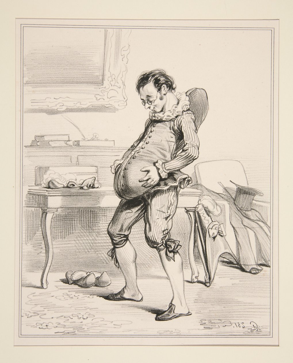 Bosse de la Gaite by Paul Gavarni