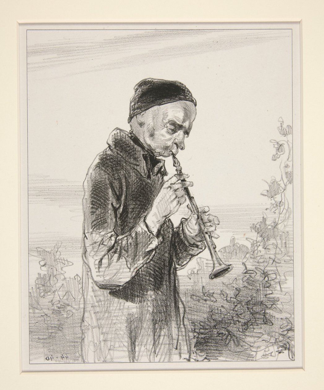 Clarinet by Paul Gavarni