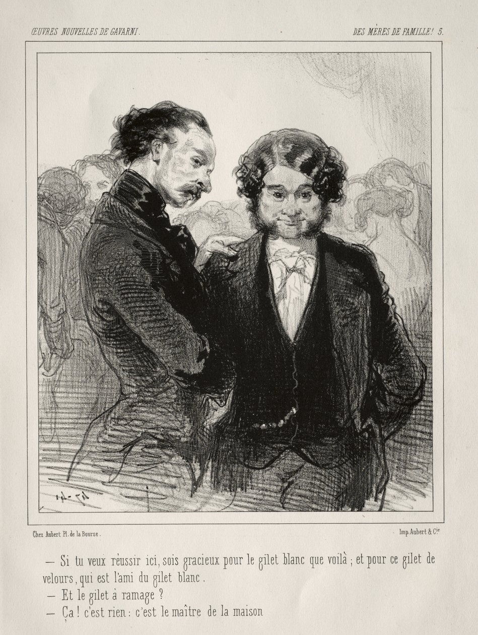 Des Mères de Famille! by Paul Gavarni
