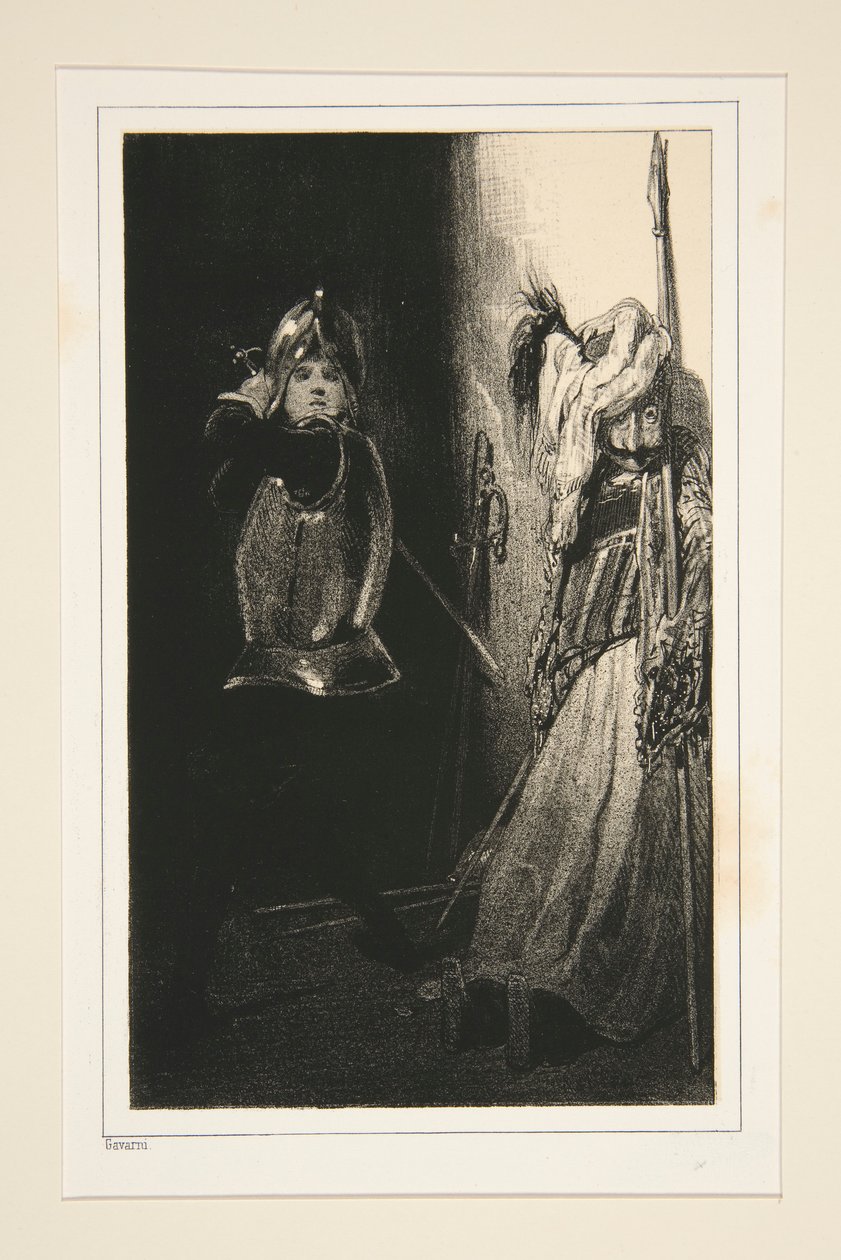 Henri IV and the Mannequin by Paul Gavarni