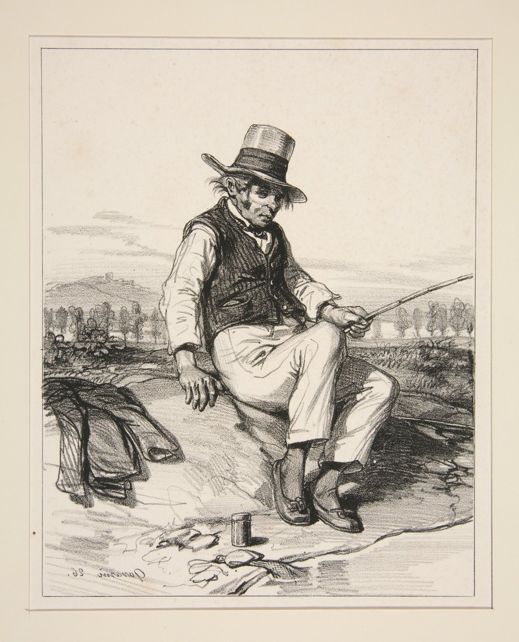 Jérôme Sauvage (known as Père Belenfant)... by Paul Gavarni
