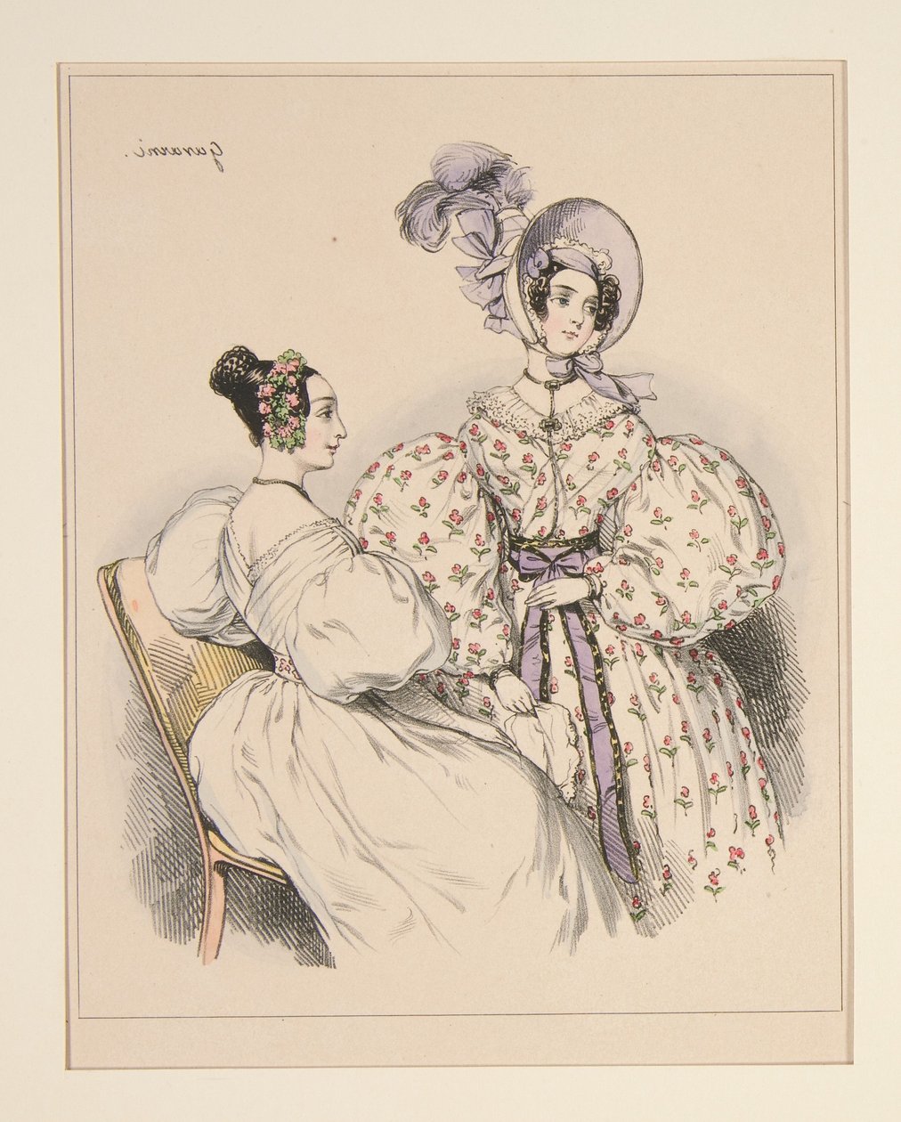 JULY. by Paul Gavarni