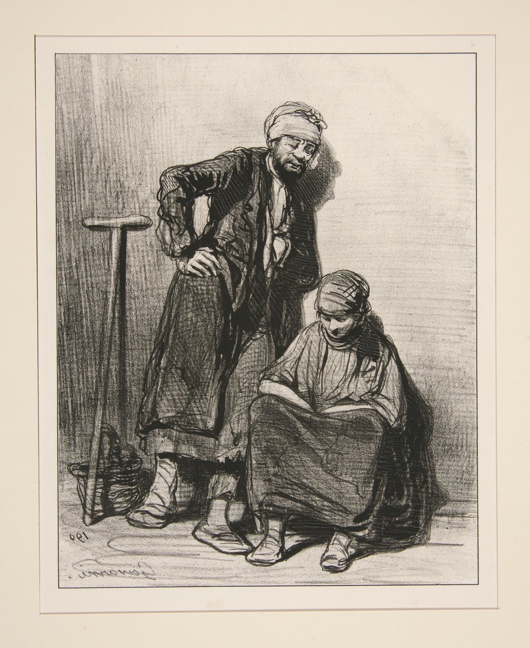 I Asked After Vespers: I Got Nothing... by Paul Gavarni
