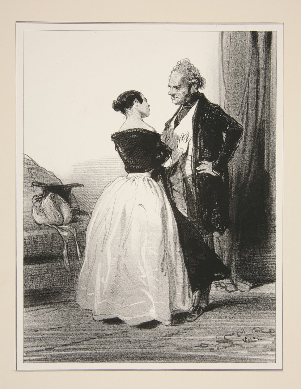 I thought of you, ask Norine! I told her straight away:... by Paul Gavarni